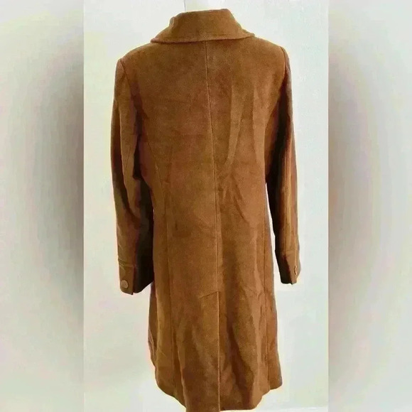 Larry Levine Lambswool Women’s Long Coat Size 12 - Picture 4 of 16
